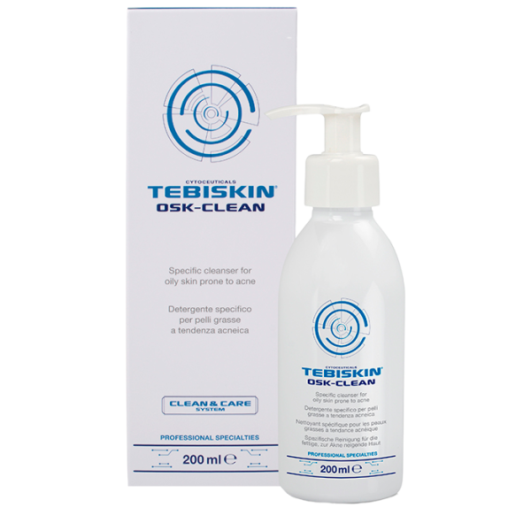 Эмульсия ОЧИШАЮЩАЯ ЭМУЛЬСИЯ ДЛЯ ЖИРНОЙ КОЖИ, СКЛОННОЙ К АКНЕ TEBISKIN OSK-CLEAN ОЧИШАЮЩАЯ ЭМУЛЬСИЯ ДЛЯ ЖИРНОЙ КОЖИ, СКЛОННОЙ К АКНЕ TEBISKIN