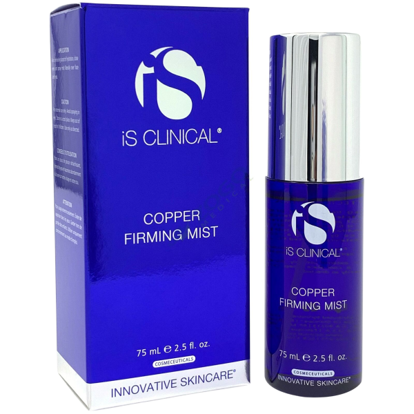 <div>
	COPPER FIRMING MIST IS CLINICAL
</div> УКРЕПЛЯЮЩИЙ СПРЕЙ С МЕДЬЮ ДЛЯ ЛИЦА IS CLINICAL